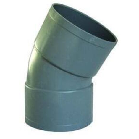 Coude PVC évacuation 45° Femelle Diamètre 40mm