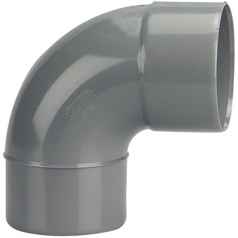 Coude PVC Mâle Femelle 87°30 D110 - WAVIN - 3025617