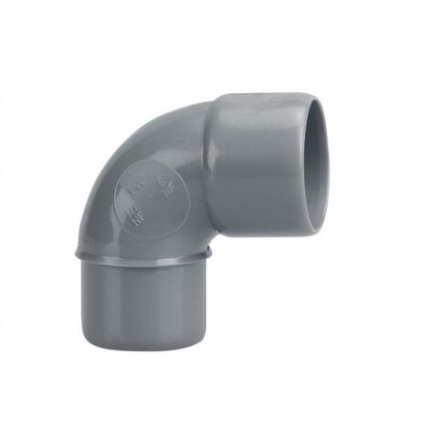 Coude PVC Mâle Femelle 87°30 D32 - WAVIN - 3026040