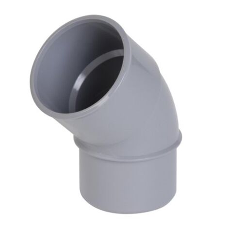 Coude PVC mâle/femelle à 45° - Diamètre : 63