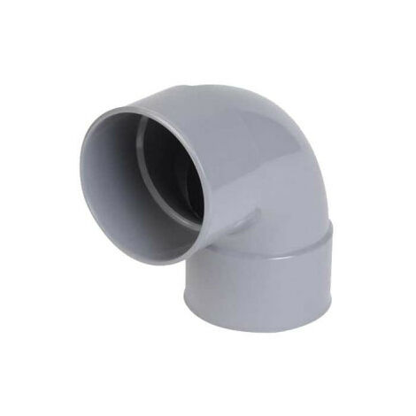 Coude PVC NICOLL - 87°30 - Diamètre 32 - Femelle-femelle - à coller - 57384Z