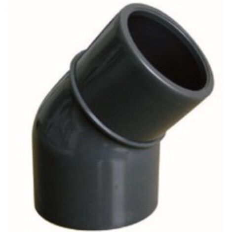 Coude PVC pression 45° MF/F à coller Ø 63 mm - Fitt
