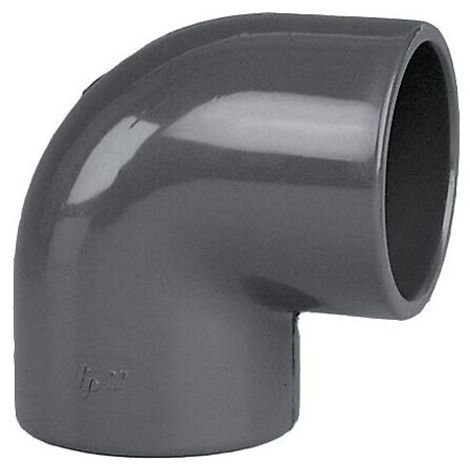 Coude PVC pression 90° F-F 16 - CODITAL FRANCE