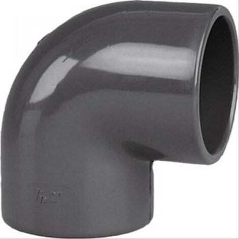 Coude PVC pression à 90°, femelle Ø 16