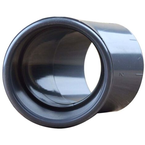 COUDE PVC PRESSION NF 45° FF à coller - Ø50 - PLASSON