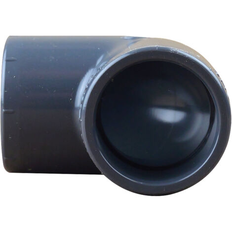COUDE PVC PRESSION NF 90° FF à coller - Ø20 - PLASSON