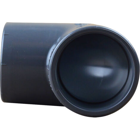 COUDE PVC PRESSION NF 90° FF à coller - Ø25 - PLASSON