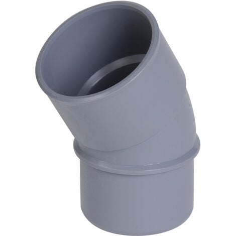 Coude PVC Vidange 30° Mâle Femelle ∅40