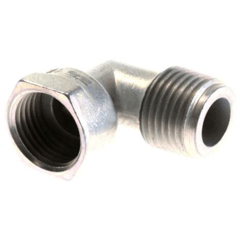 Coude raccord gaz 1/2 pouce joint plat – Connexion sécurisée pour table de cuisson – Compatible WHIRLPOOL et ROSIERES
