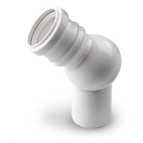 COUDE RÉGLABLE 50/0-90 BLANC - HP/U5N