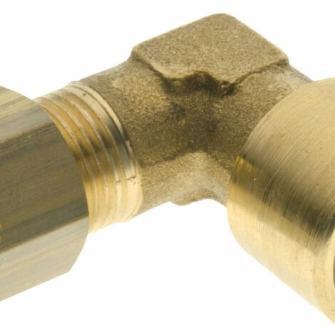Coude RS PRO Femelle métrique M14 BSPP 1/8" femelle en Laiton, Coude ( Prix pour Paquet de 10 )