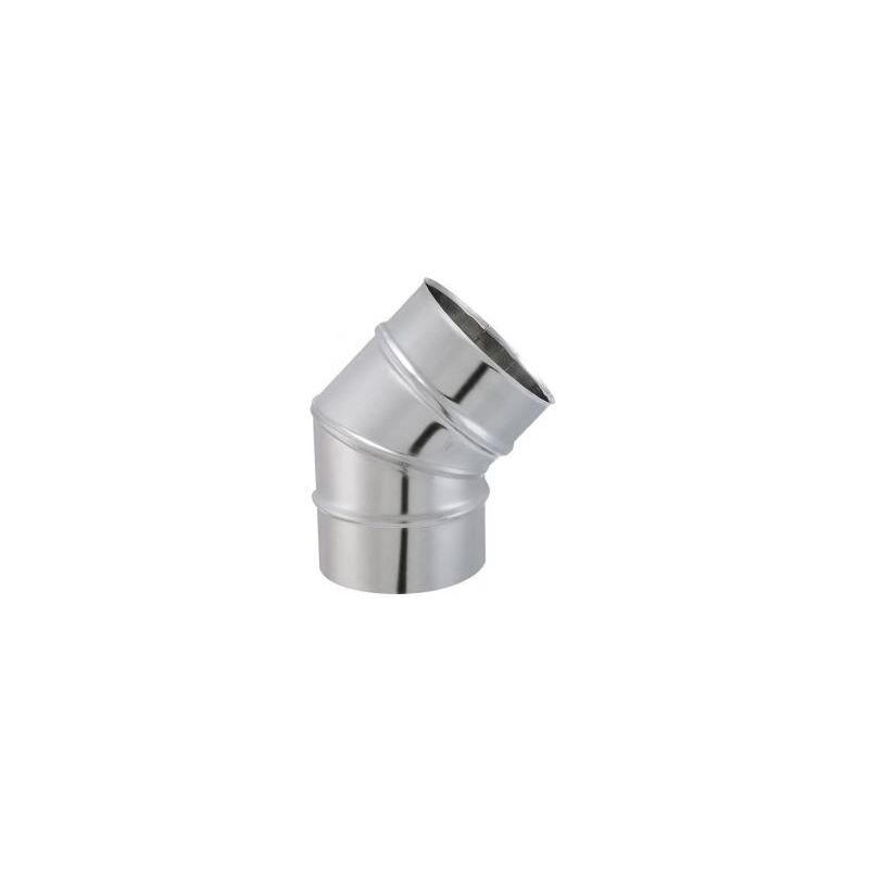 Coude secteur 45° tyral inox 304 diam 180