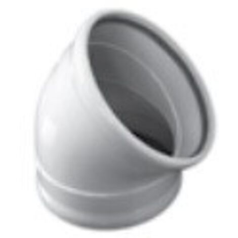 Coude simple 45º H-H - DISMOL Diamètre : Ø110 mm