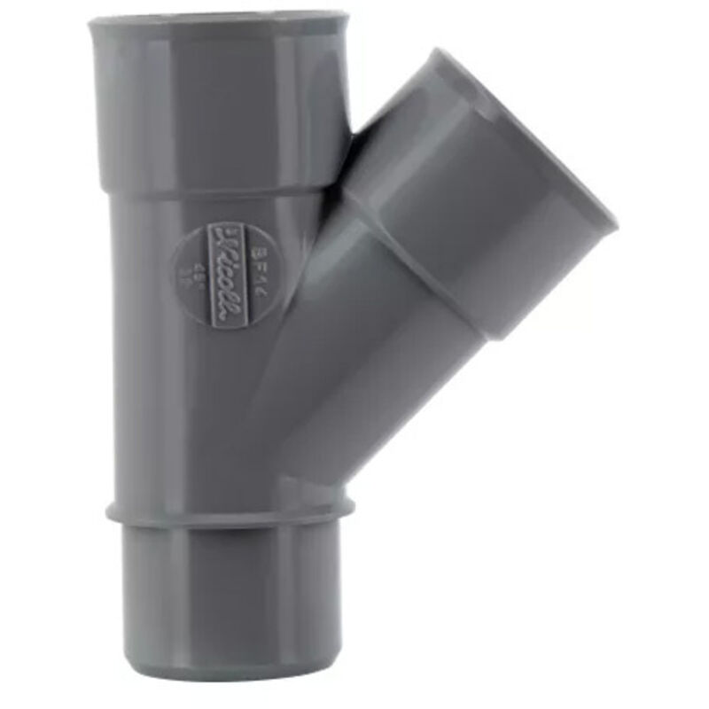 Culotte PVC évacuation Ø32 Mâle Femelle 45° - Nicoll