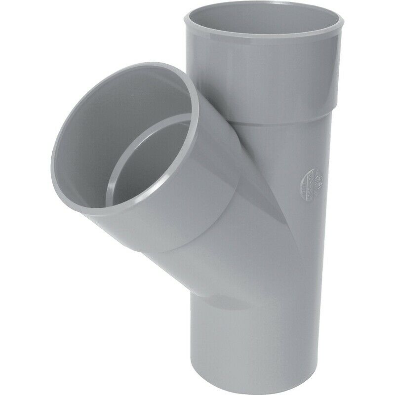 culotte pvc 45degre m/f 125 bx14