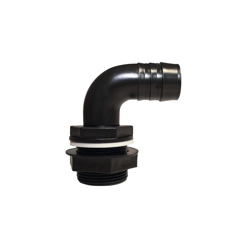 Garantia Curva Di Troppo Pieno Per Serbatoi Pioggia 2'' Incl. Guarnizione E Controdado