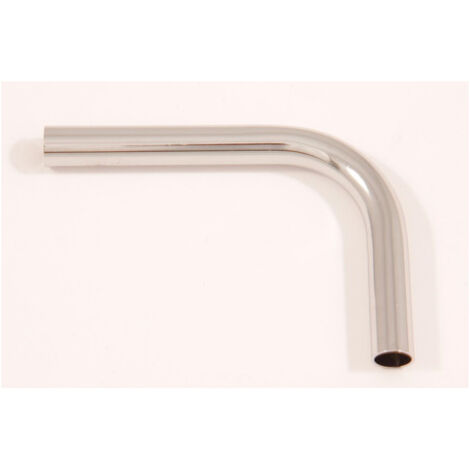 Coude tube 100 x 70 mm 12 tube chrome IDEAL STANDARD