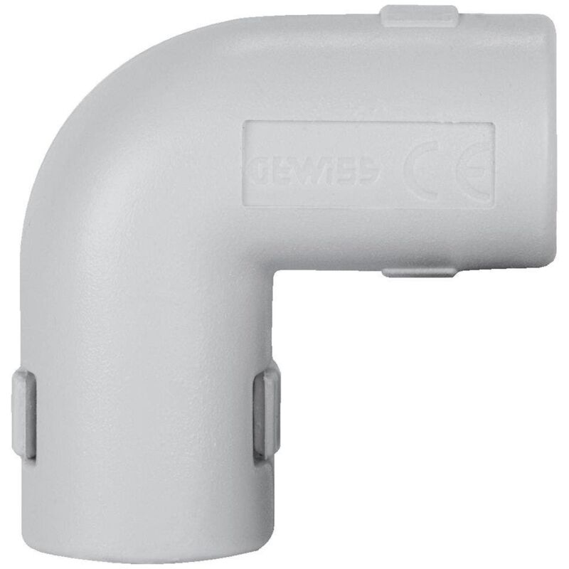 Gewiss - Equerre ouvrable pour tube - 32 mm - gris