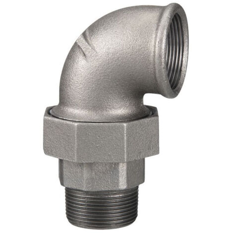 Coude union fonte galva à joint conique MF - Fig 98 - 15x21 - Sferaco