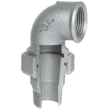 Coude union fonte galva à joint conique MF - Fig 98 - 20x27 - Sferaco