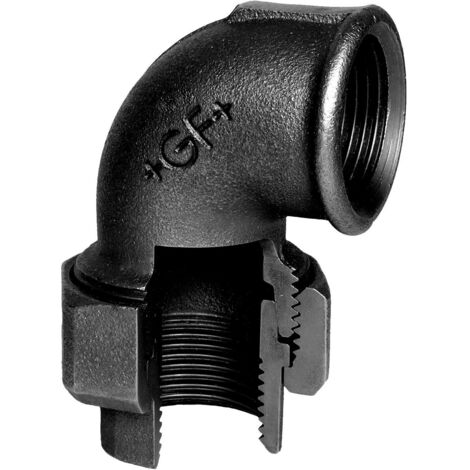 Coude union fonte noire FF à joint conique - Fig 96N-96N20 - Sferaco
