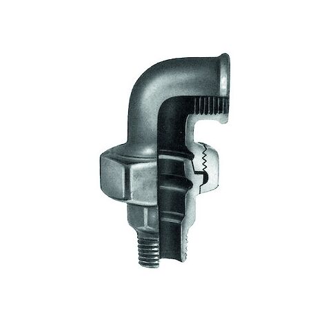 Coude union mâle femelle joint conique 98 noir - 1'' - SFERACO