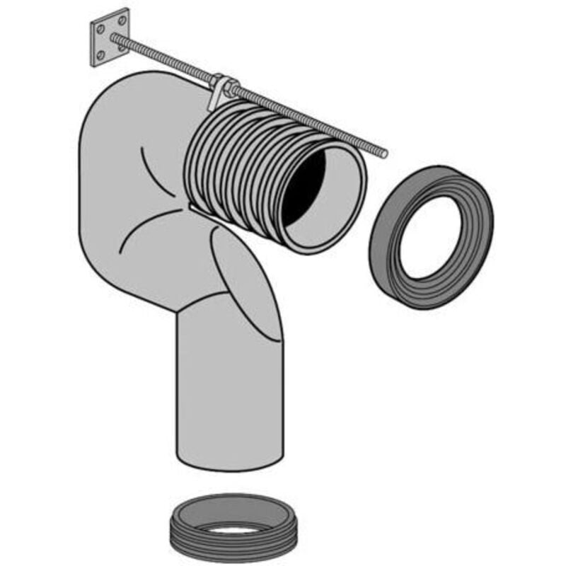 Coude Vario - sortie verticale - Coude Vario - sortie verticale