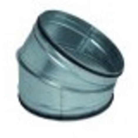 Coude ventilation Aldes 30° joint intégré 160 mm