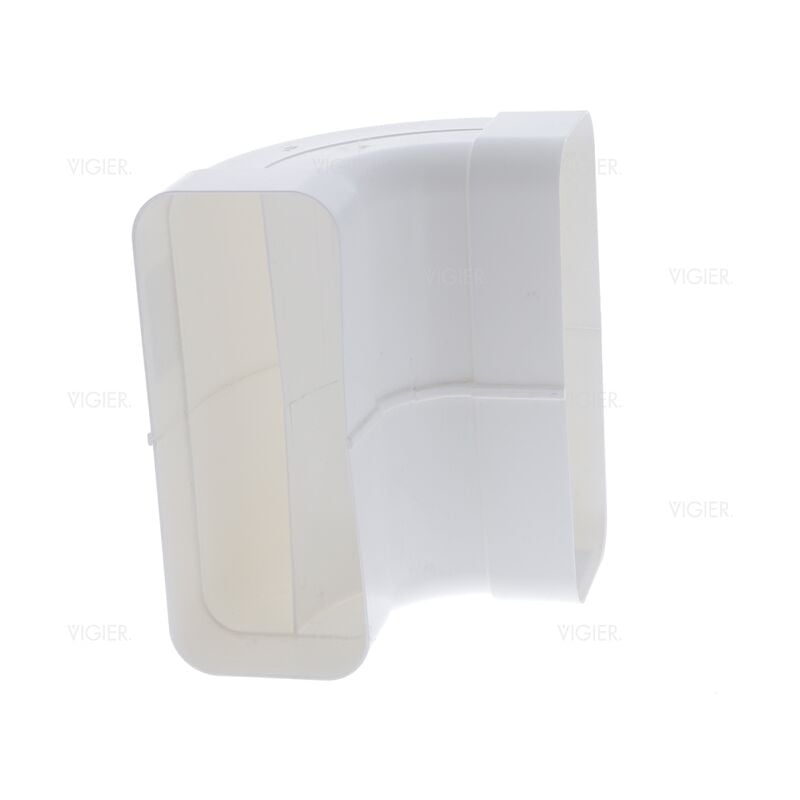 Novy - Coude vertical double femelle tube rectangulaire 222x90mm B00560Z2FW
