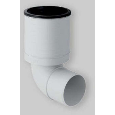 Coude WC 87,5° Geberit Silent-Pp Blanc Ø 110 mm