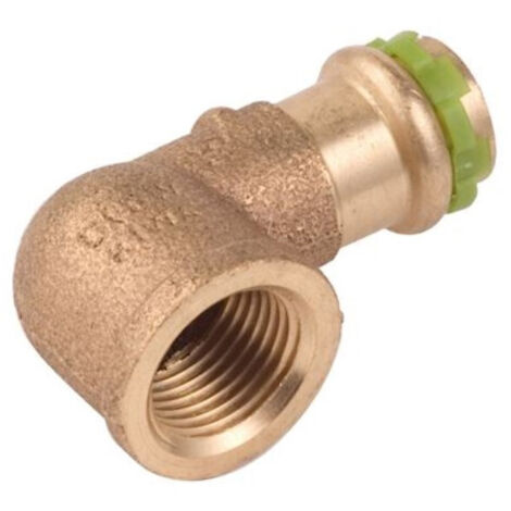 Coudes cuivre 90° à visser Sudopress FF 16xRP1/2 - AALBERTS IPS - 6671603