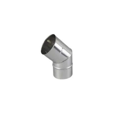 Coudes plissés BR 45 dégré inox, diamètre 167