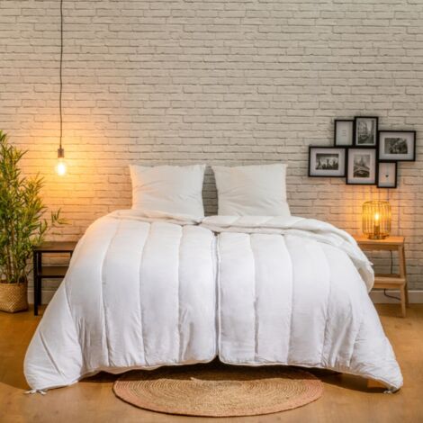 Couette Adaptable pour 2 - Chaleur sur mesure - 240x260cm