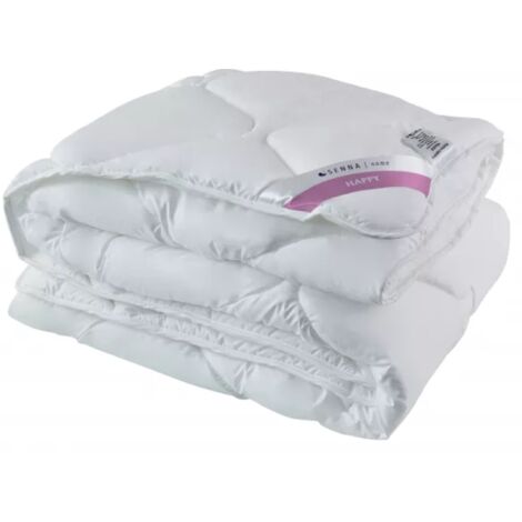 Couette antiallergique 155x200 Happy summer blanc microfibre polyester Inter Widex