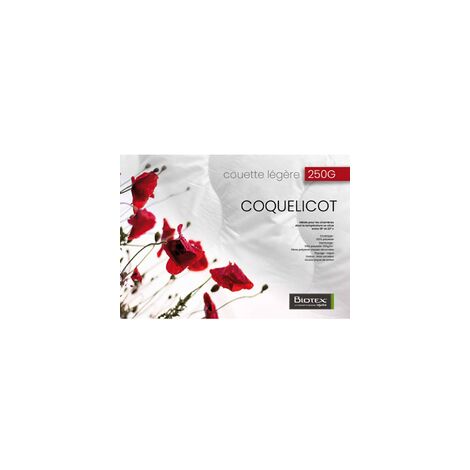 Couette Biotex Coquelicot 140 x 200 cm