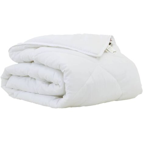 Couette Blanc 200 x 155 x 4 cm Polyester