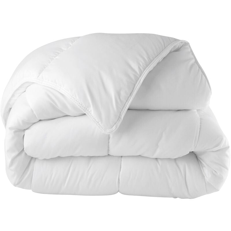 Umberto Ravelli - Couette Blance 1 place 'Fabrication Française' 140 x 200 cm