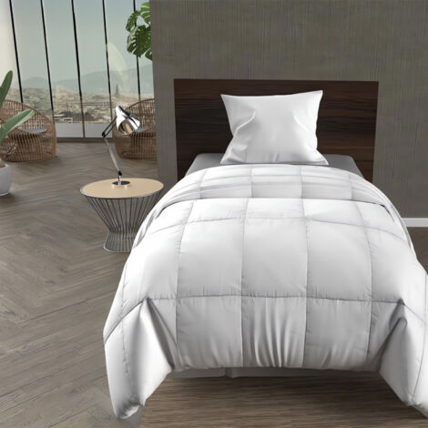 Couette blanche 140 x 200 cm - LUXE 550gr - Livraison gratuite