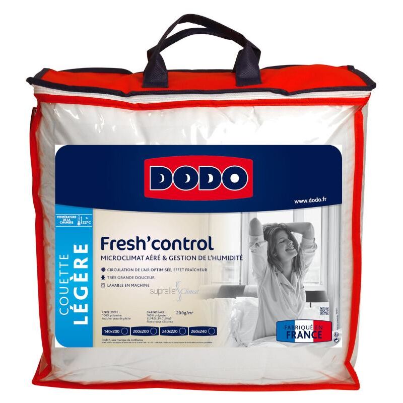 Dodo - Couette anti-transpirante - 140x200 cm - fresh control