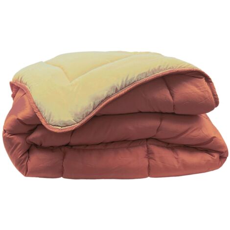 Couette enfant bicolore Terracotta 75x120 cm