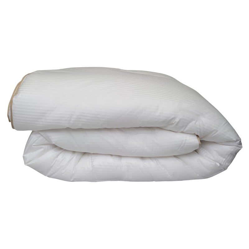 Couette 'Fjord Grand Hotel' Chaude Satin de coton rayé Lestra Taille de couette: 240 x 280 cm pour lit 180 x 200 à 200 x 200 King size