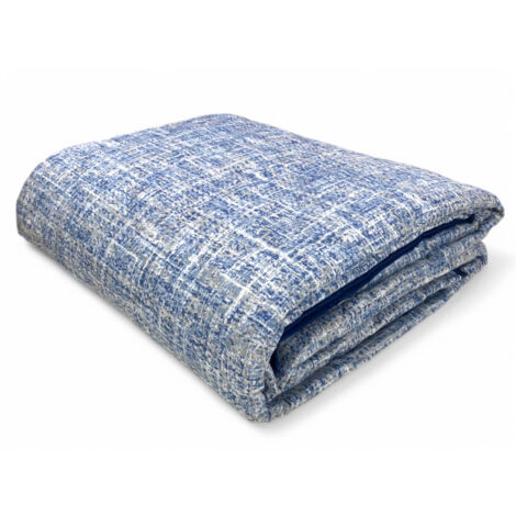 Couette Kot Coco bleu clair - Couette Printemps Eté - 100 % Coton - Hypoallergénique - Fabriqué en Italie cm. 260x270
