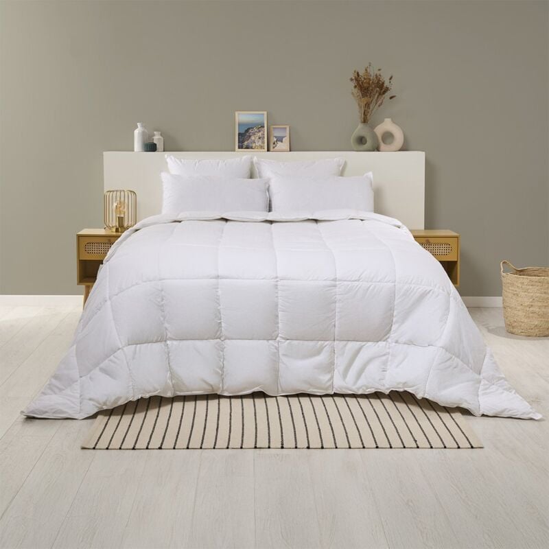 Bleu Calin - Couette Sensation Duvet - Très chaude 500g/m2 - 240x260cm