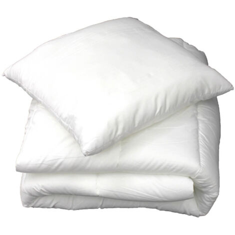 Couette Microfibre "Confort" 220x240cm Blanc