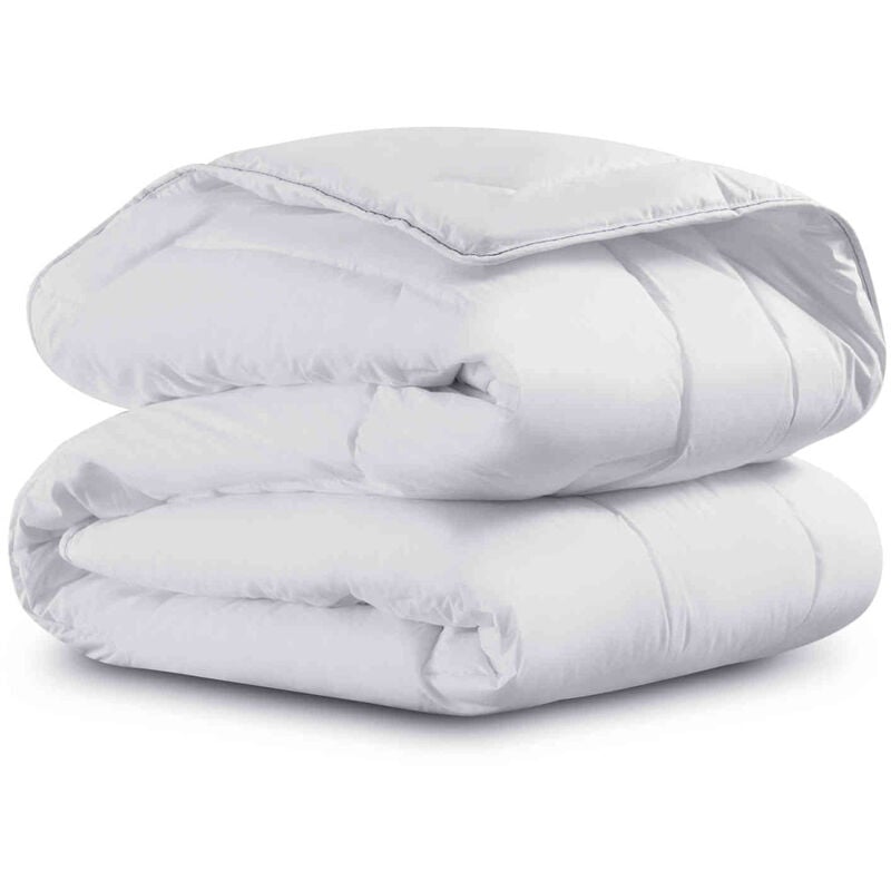 Couette Simmons enveloppe percale 4 saisons 350g - 140x200