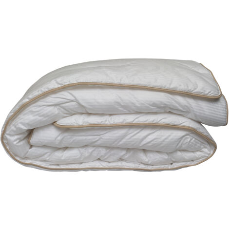 Couette tempérée anti-acariens 300 g/m2 140x200 cm
