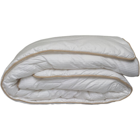 Couette tempérée anti-acariens 300 g/m2 200x200 cm