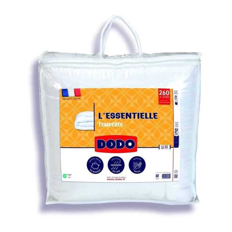 Couette Tempérée Dodo l'essentielle - 240/260 - 100% Polyester