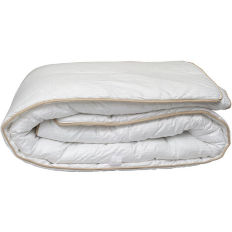 Couette tempérée jumelable 250 g/m2 200x200 cm