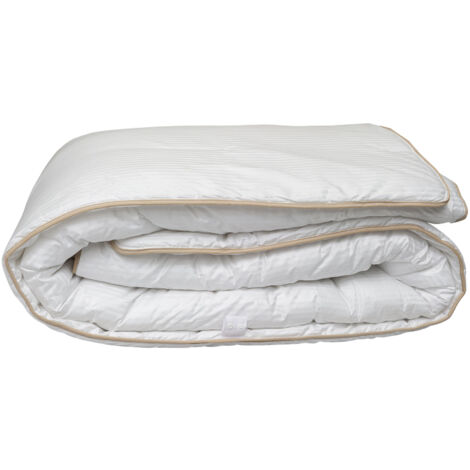Couette tempérée jumelable 250 g/m2 260x240 cm